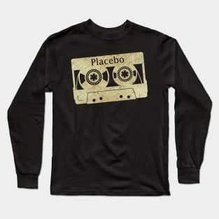 cassette tape vintage Placebo ElaCute Long Sleeve T-Shirt